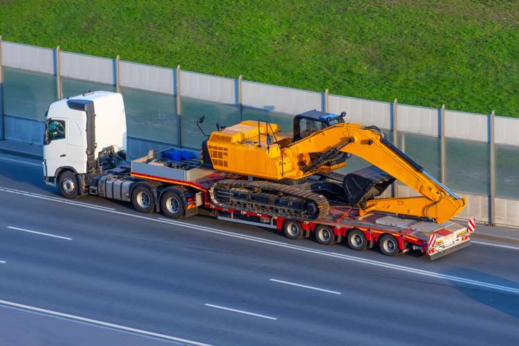Transport de machineries Laval